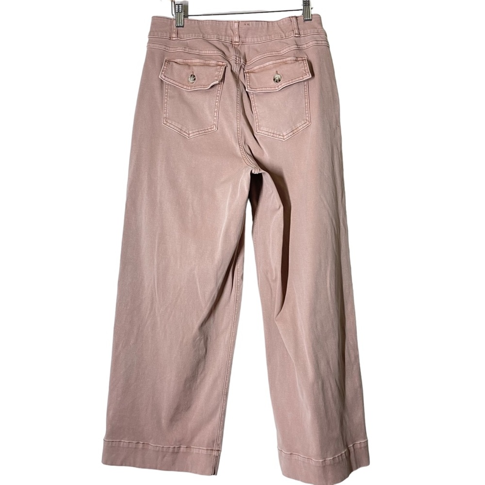 SPANX Stretch Twill Wide Leg Crop Pant Size XL - Picture 6 of 16